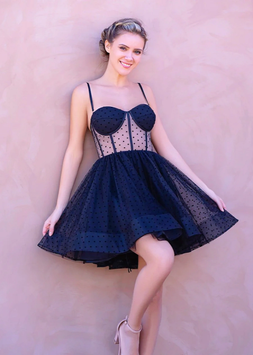 Antigone | Discover the Ultimate Black Homecoming Dress for Your Big Night! - Black - PromDressClub