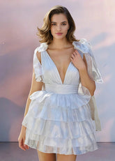 Brynhildr | Discover Your Perfect White Homecoming Dress Now! - White - PromDressClub