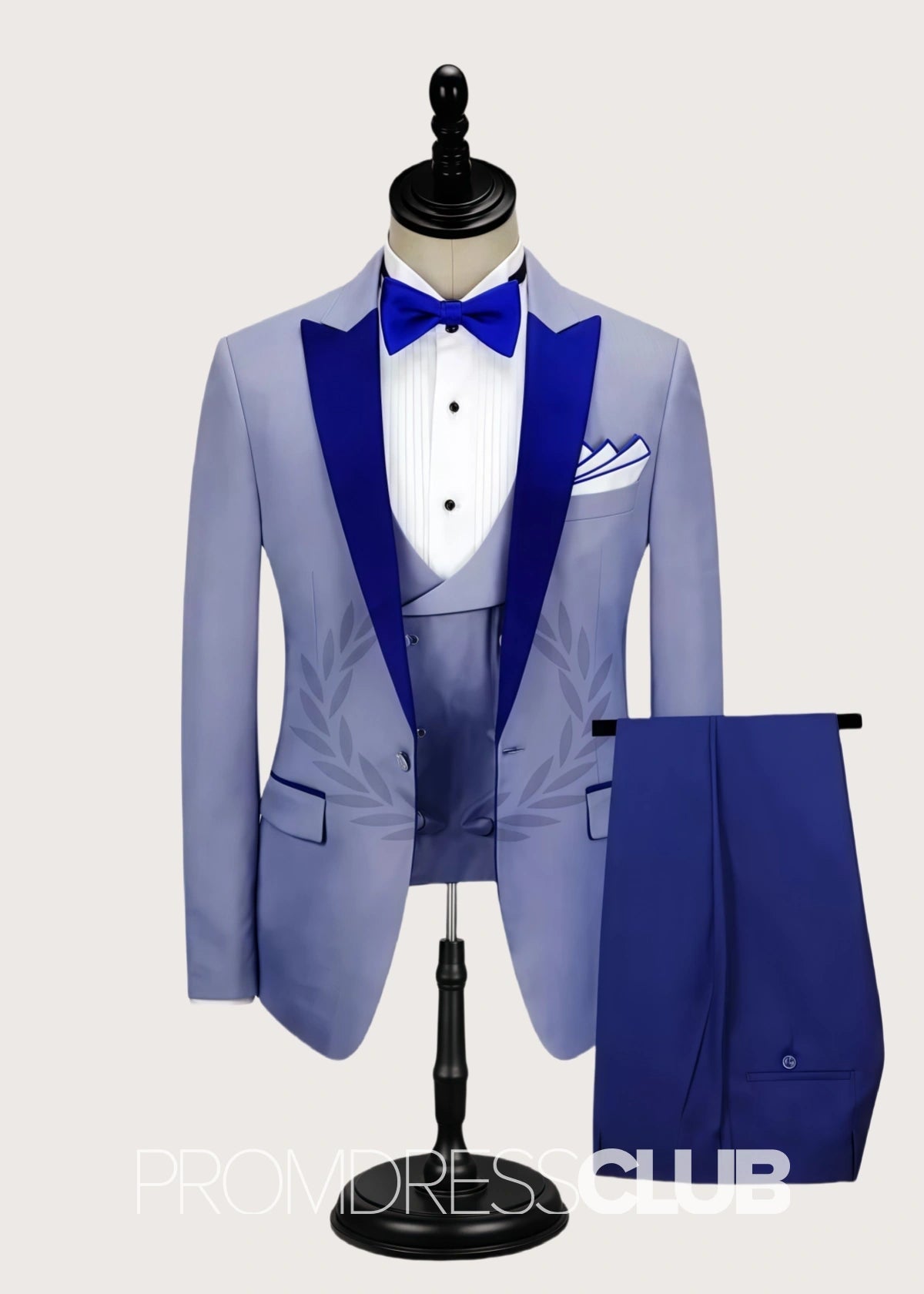 Cameron |Royal Blue Prom Suits For Men With Peak Lape Single Breasted - Price #price_variant_lowest# - 34 - PromDressClub