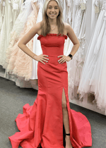 Mandy | Mermaid Red Maxi Prom Dress Near Me - Price #price_variant_lowest# - Red - PromDressClub