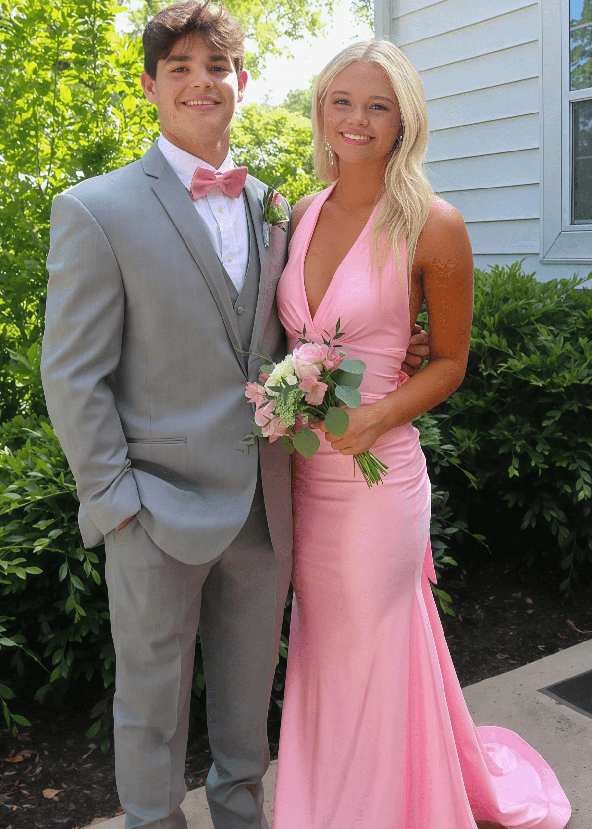 Mirabelle | Trumpet Mermaid Light Pink Maxi Prom Dress Stores Near Me - Price #price_variant_lowest# - Light Pink - PromDressClub