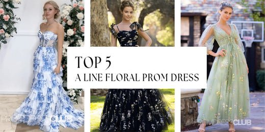 Top 5 A-Line Floral Prom Dress Trends You Need to See In 2025 - PromDressClub