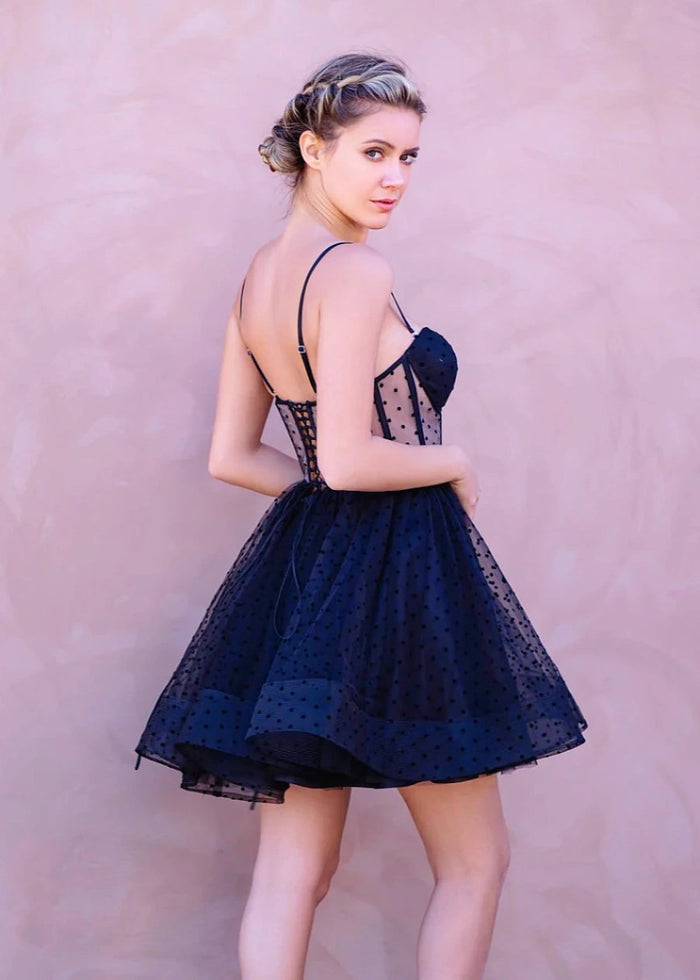 Antigone | Discover the Ultimate Black Homecoming Dress for Your Big Night! - Black - PromDressClub