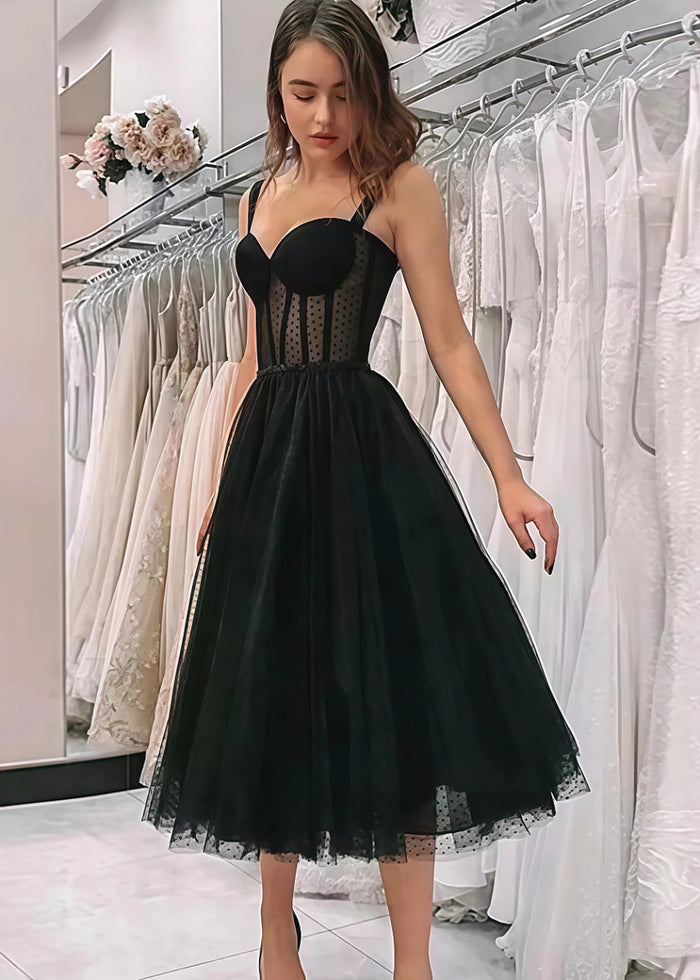 Branwen | Slay Homecoming Night: Timeless Black Dress That Flatters All - Black - PromDressClub