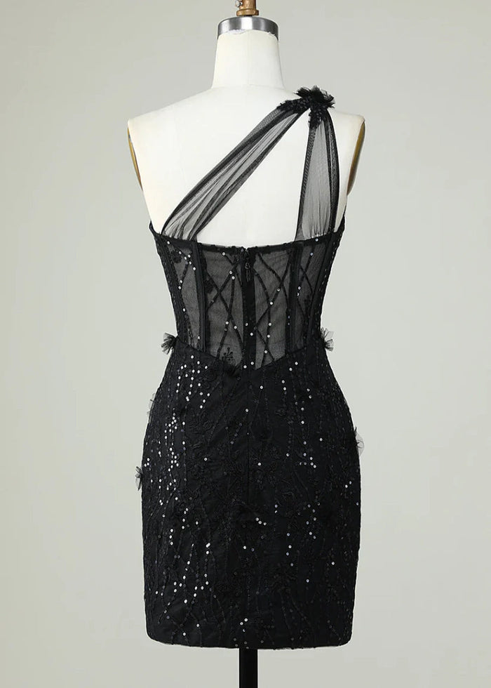 Calypso | Discover the Ultimate Royal Blue Homecoming Dress for an Unforgettable Night - Black - PromDressClub