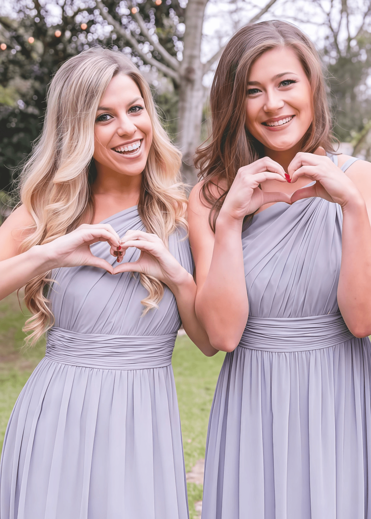 Candice | Simple Boho Backless Dusty Blue Chiffon Maxi Bridesmaid Dress with One Shoulder - Dusty Blue - PROMDRESS Club