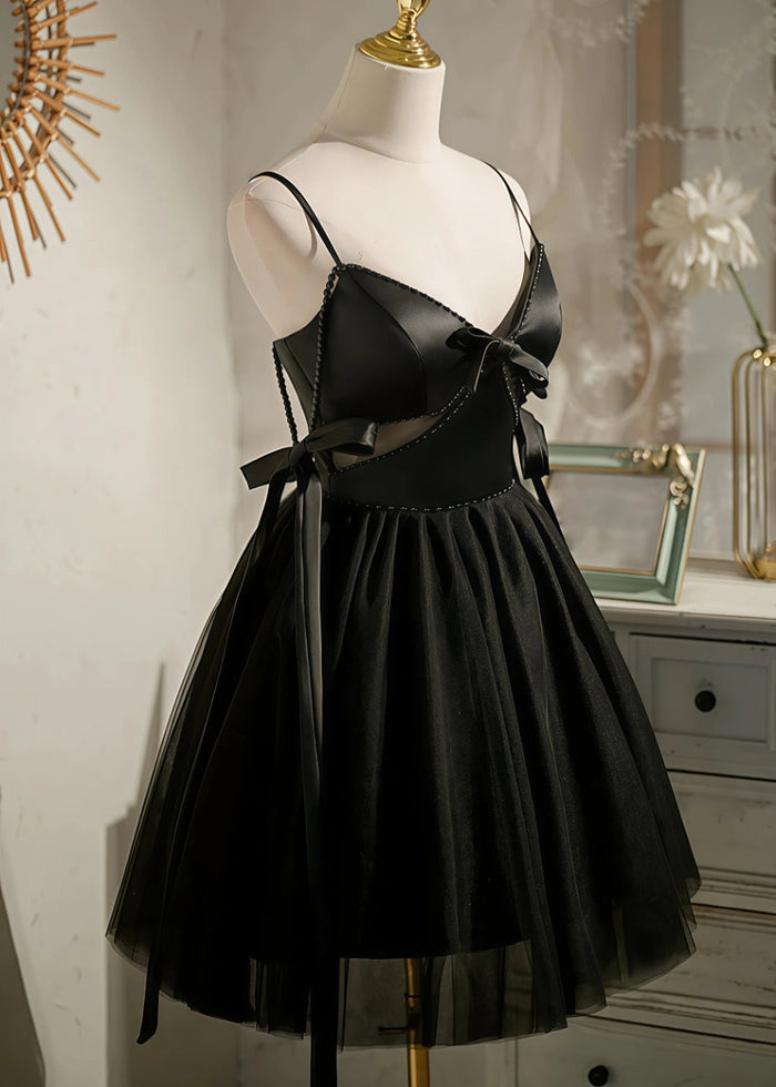 Chrysothemis | Sparkle Confidently: The Ultimate Black Homecoming Dress for 2025 - Black - PromDressClub