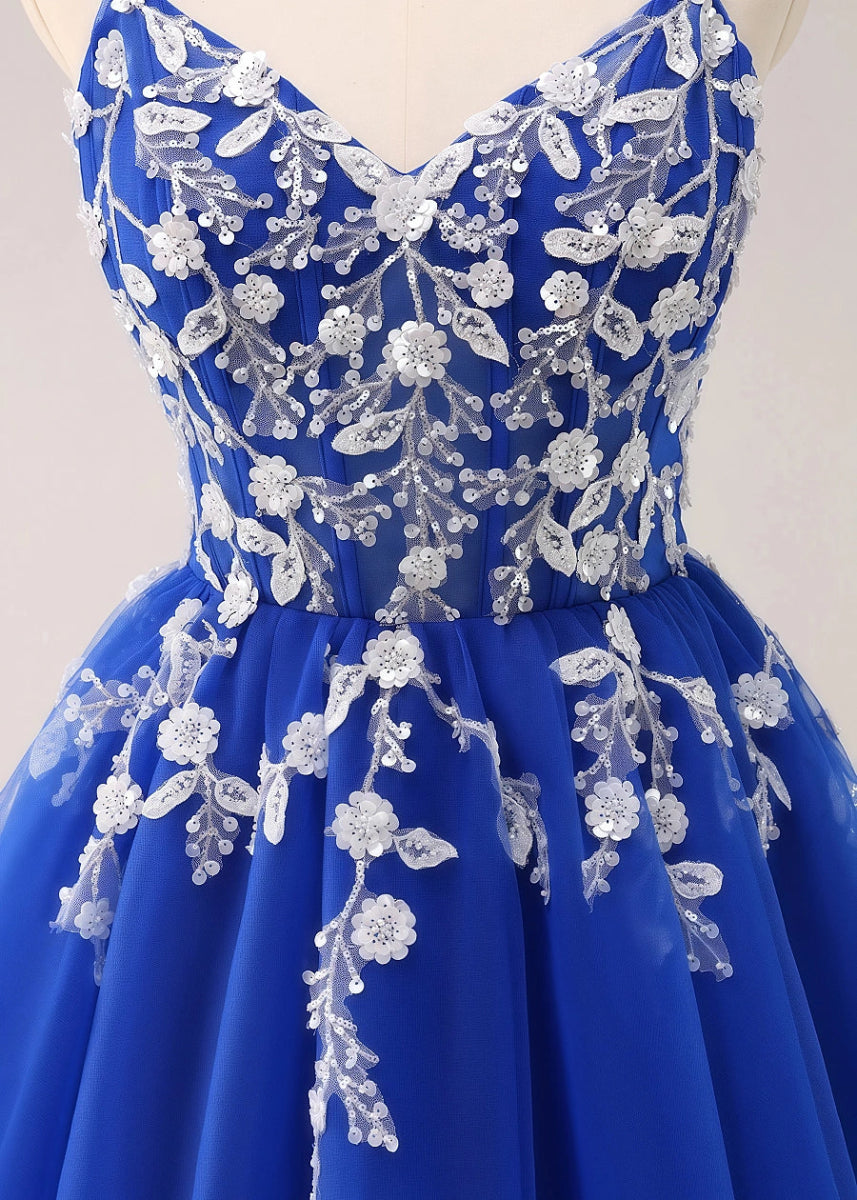 Etheldreda | Royal Blue Homecoming Dress: Unforgettable Elegance for Your Special Night - Royal Blue - PromDressClub