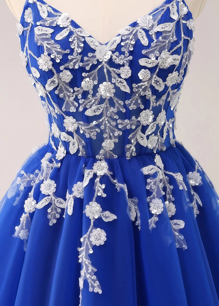 Etheldreda | Royal Blue Homecoming Dress: Unforgettable Elegance for Your Special Night - Royal Blue - PromDressClub