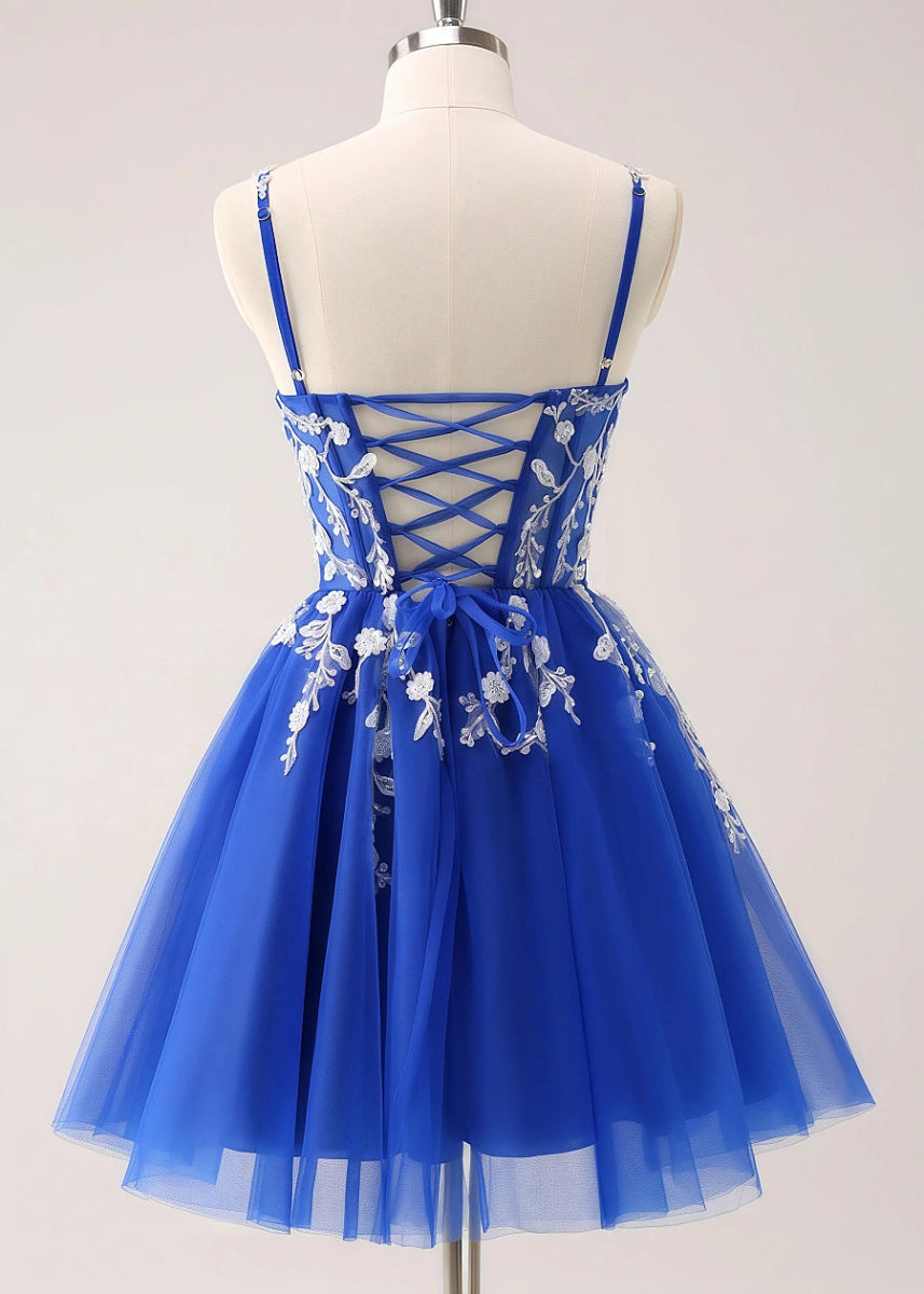 Etheldreda | Royal Blue Homecoming Dress: Unforgettable Elegance for Your Special Night - Royal Blue - PromDressClub