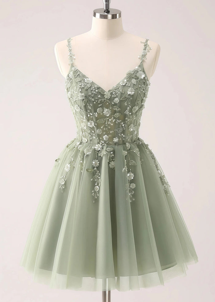 Etheldreda | Royal Blue Homecoming Dress: Unforgettable Elegance for Your Special Night - Sage - PromDressClub