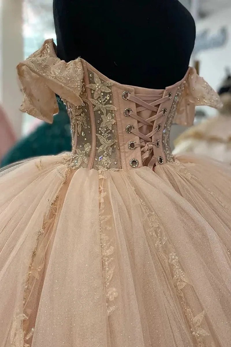 Juliana | Discover the Ultimate Pink Quince Dress for Your Dream Celebration - Light Pink - PromDressClub