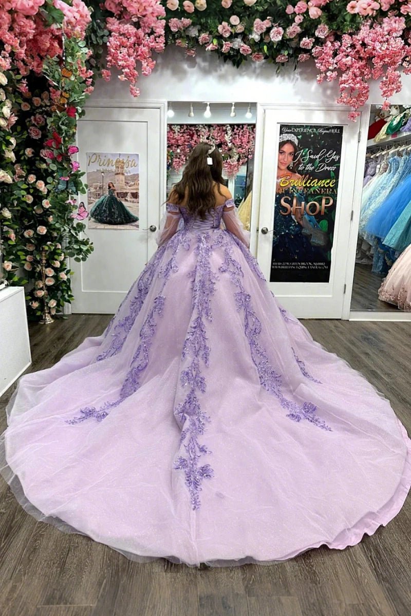 Lena | Discover the Perfect Purple Quince Dress - Timeless Elegance for Your Big Day - Light Purple - PromDressClub