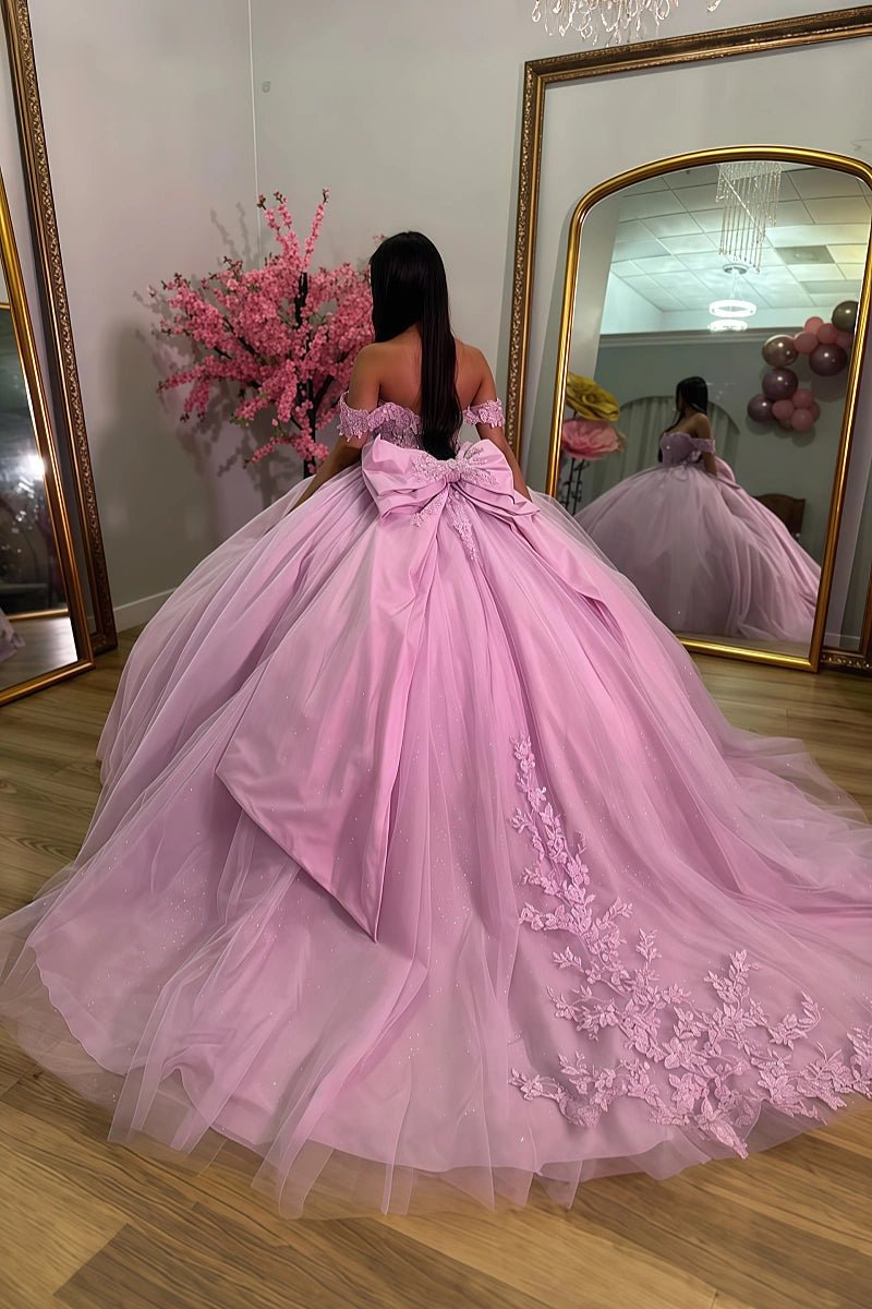 Lucia | Discover Your Dream Pink Quince Dress - Effortless Elegance for Every Princess - Light Pink - PromDressClub