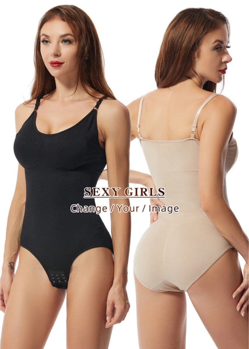 Ultimate Best Shapewear for Back Fat Smoothing and Booty Lifting in Black and Neutral - Black - PromDressClub