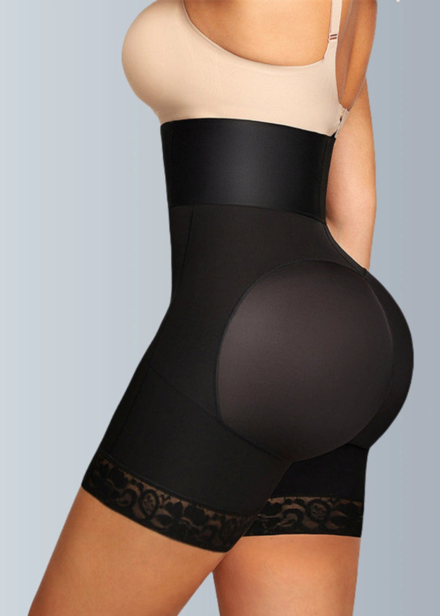Ultimate Booty Lifting Shapewear Black Brown for Curves Confidence - Black - PromDressClub