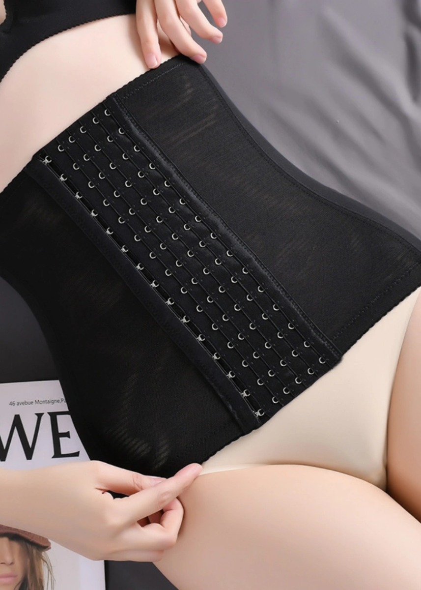 Versatile Crotchless Shapewear for Seamless Confidence in Black and Nude - Black - PromDressClub